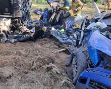 Wypadek na DK25 koło Oleśnicy