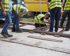Wykolejenie tramwaju na Powstańców Śląskich / Jastrzębia - 31 lipca 2025 r.