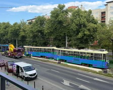 Wykolejenie tramwaju na Powstańców Śląskich / Jastrzębia - 31 lipca 2025 r.