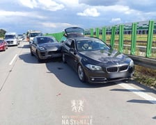 Pod Wrocławiem zderzyły się trzy samochody, 31.08.2025