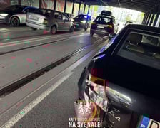 Rozbite samochody. Utrudnienia na Pułaskiego