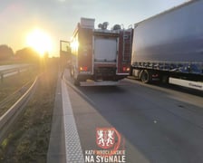 Rozbite samochody na A4, 3.10.2025 r.