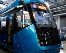 Prezentacja pierwszej zmodernizowanej Skody 19T na zajezdni Borek