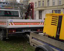 Prace przy naprawie szyn na ul. Legnickiej, 20.11.2025