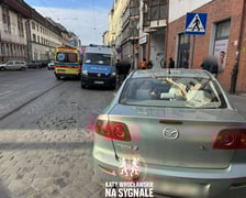 Rozbite samochody u zbiegu ul. Kościuszki 150 i Prądzyńskiego