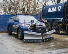 Czekający w gotowości sprzęt jednego z podwykonawców Ekosystemu