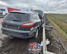 Wypadek na autostradzie A4 między węzłami Kąty Wrocławskie i Kostomłoty, 13 lutego 2026 r.