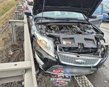 Wypadek na autostradzie A4 między węzłami Kąty Wrocławskie i Kostomłoty, 13 lutego 2026 r.