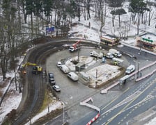 Początek prac na pętli Sępolno - 21.02.2026 r.