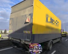 Zderzenie ciężarówek na AOW, 25 luty 2026 r.