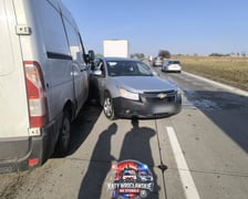 Zderzenie 4 samochodów na autostradzie A4, 27.02.2026 r.