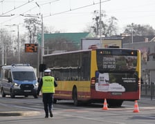<p>Wypadek na skrzyżowaniu Gubińskiej i Strzegomskiej (9 marca)</p>