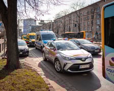 <p>Zderzenie autobusu z busem na ulicy Piłsudskiego w pobliżu Pl. Orląt Lwowskich</p>