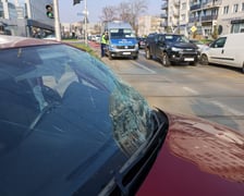 Wypadek przy ul. Strzegomskiej we Wrocławiu, 19.03.2026 r.