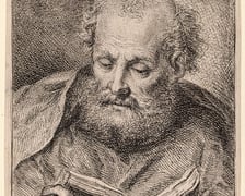 <p>Michael Willmann, Zestaw czterech portret&oacute;w męskich [Trzej Apostołowie oraz Portret lubiąskiego opata Arnolda Freibergera], niedatowane</p>