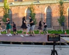 Parkiet taneczny na Skwerze Wrocławianek. Pierwszy dzień imprezy, 26 czerwca 2026 r.
