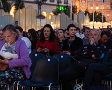 Kino plenerowe w Rynku w ramach festiwalu Tauron Nowe Horyzonty.