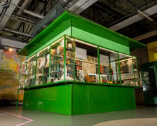 <p>Kiosk na wystawie &bdquo;Wrocław 1945-2016&rdquo; w Centrum Historii Zajezdnia</p>