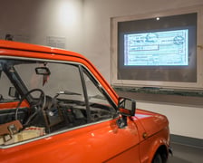 <p>Fiat 126p na wystawie &bdquo;Wrocław 1945-2016&rdquo; w Centrum Historii Zajezdnia</p>