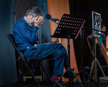 <p>Jacek Braciak. "Maszynista" w reż. T. Mana - Teatr PO KOLEI na Dworcu Wrocław Gł&oacute;wny&nbsp;</p>