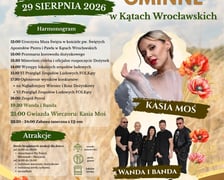 Dożynki 2026 pod Wrocławiem - sprawdź, jakie zespoły zagrają na dożynkach koło Wrocławia