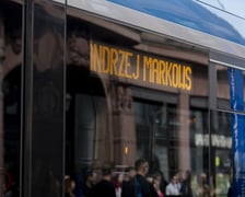 <p>Uroczystość nadania imienia Andrzeja Markowskiego tramwajowi MPK Wrocław</p>