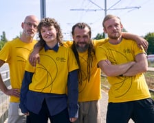 <p>Wrocławscy tancerze zapowiadają Polską Platformę Tańca specjalnym performansem</p>