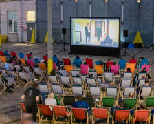 <p>Kino pod chmurką w zajezdni Ołbin. Wrocław, 18.09.2026</p>