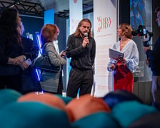 <p>Otwarcie wystawy "woda a moda", przygotowanej przez Fundację Play Sustain w Hydropolis. Wrocław, 22.09.2026</p>