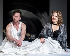 Próba do premiery „Męza i żony” na Scenie na Świebodzkim Teatru Polskiego we Wrocławiu