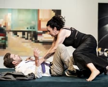 Próba do premiery „Męza i żony” na Scenie na Świebodzkim Teatru Polskiego we Wrocławiu