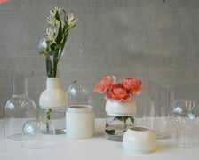 Studentka Anna Lasoń, projekt zestawu wazonów