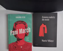 <p>Virginia Feito,&nbsp;&bdquo;Pani March&rdquo;, Wydawnictwo Echo 2023/Marie NDiaye,&nbsp;&bdquo;Zemsta należy do mnie&rdquo;, Wydawnictwo Filtry 2023</p>