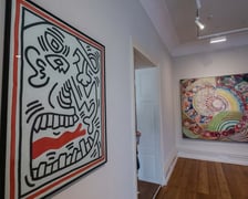 <p>Prace na wystawie &bdquo;Widzenie ciałem&rdquo; w OP ENHEIM &ndash; Keith Haring</p>