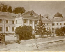 <p class="MsoNormal">Budynek Ossolineum we Lwowie, ok. 1906</p>