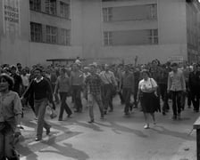 Manifestacje na ulicach Wrocławia w sierpniu 1982 roku