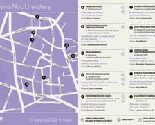 Mapa wydarzeń Europejskiej Nocy Literatury 2023 na Hubach