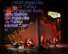 <p>Pr&oacute;ba do spektaklu&nbsp;&bdquo;Czarodziejski flet w Breslau&rdquo; w Operze Wrocławskiej</p>