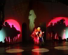 <p>Pr&oacute;ba do spektaklu&nbsp;&bdquo;Czarodziejski flet w Breslau&rdquo; w Operze Wrocławskiej</p>