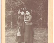 <p>Po lewej: Jadwiga Zamoyska z domu Działyńska</p>