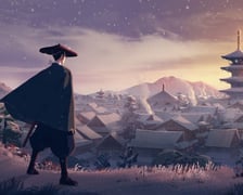 <p>Kadr z animowanego serialu "Niebieskooki samuraj" Netflixa, kt&oacute;ry znalazł się w pierwszej piątce naszego zestawienia</p>