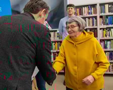 <p>Radość Gansiniec, jedna z najbardziej aktywnych czytelniczek</p>