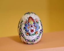 <p>Wspaniałe rękodzieło z okazji Wielkanocy na wystawie w Muzeum Etnograficznym</p>
