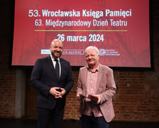 <p>53. Wrocławska Księga Pamięci z okazji 63. Międzynarodowego Dnia Teatru</p>