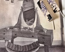 <p>Kolczyki z grafikami Heinricha Tischlera</p>