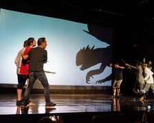 <p>Pr&oacute;ba do spektaklu &bdquo;Sprzedawcy bajek&rdquo; we Wrocławskim Teatrze Lalek</p>