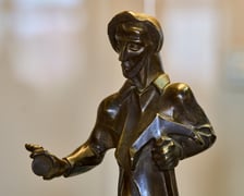 <p>Odzyskane figury autorstwa Jaroslava Vonki można oglądać w ratuszu</p>