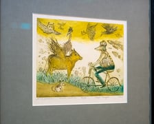 <p>Prace Edyty Purzyckiej na wystawie w Pałacu Kr&oacute;lewskim (Muzeum Miejskim Wrocławia)&nbsp;</p>