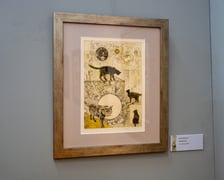 <p>Prace Edyty Purzyckiej na wystawie w Pałacu Kr&oacute;lewskim (Muzeum Miejskim Wrocławia)&nbsp;</p>
