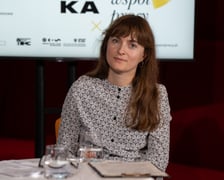 <p>dyrektorka Wrocławskiego Instytutu Kultury, Dominika Kawalerowicz / konferencja o Kongresie Kultury Wrocławia i Dolnego Śląska</p>